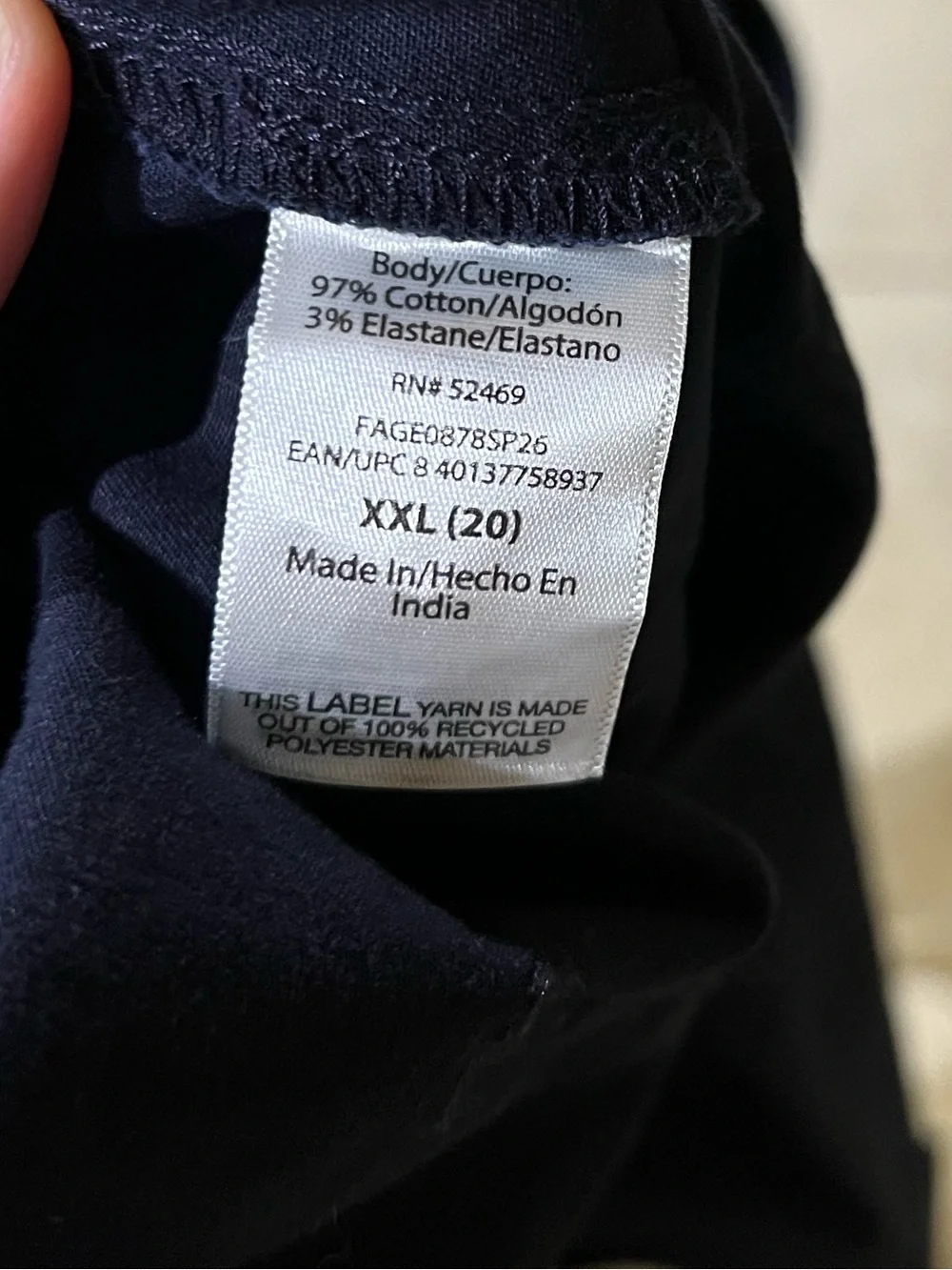Free Assembly Wide-Leg Navy Pants - Picture 7 of 7